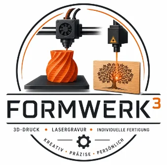 Formwerk3 - Laserdruck Logo Formwerk3 - Laserdruck